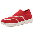 Damen Sportliche Strick-Sneaker mit flexiblem Obermaterial