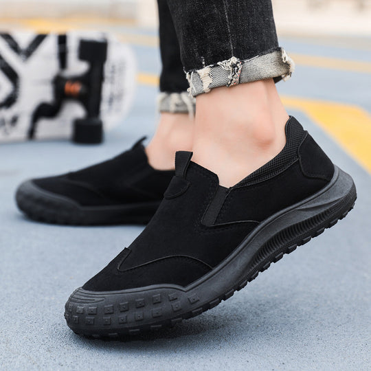 Damen Bequeme Slip-On Freizeitschuhe mit rutschfester Sohle und atmungsaktivem Obermaterial R&B