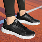 Damen Leichte Lauf- und Freizeitschuhe mit atmungsaktivem Mesh-Obermaterial