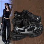 Damen Sportliche Sneakers mit atmungsaktivem Obermaterial und robustem Profil R&B
