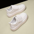 Damen trendige Slip-On Sneakers mit gepolsterter Oberfläche R&B