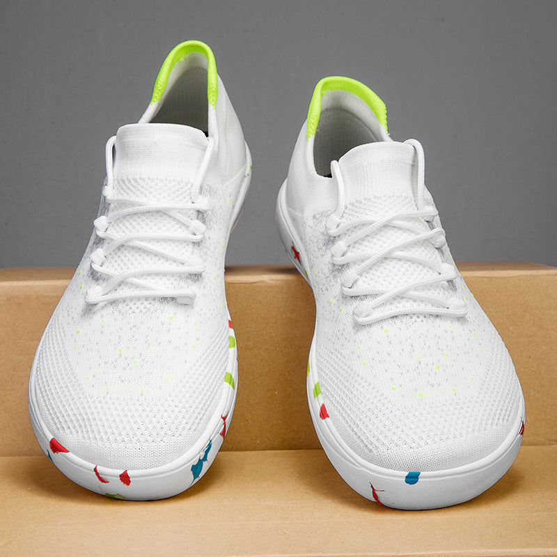 Damen Freizeit-Sneaker mit atmungsaktiver Mesh-Oberfläche und stoßdämpfendem Fußbett