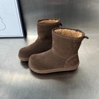 Damen Fleecegefütterte Winterstiefel aus weichem Wildleder R&B