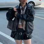Damen Modische jacke im trendigen Oversized-Stil R&B