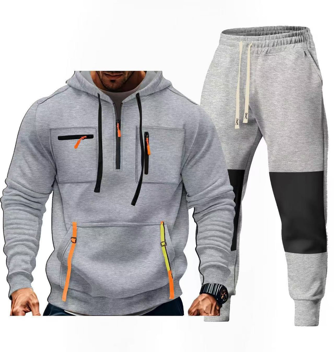 Herren Sportbekleidungsset mit funktionalen Taschen R&B