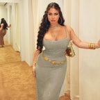 Damen Glamouröses Bodycon-Maxikleid R&B