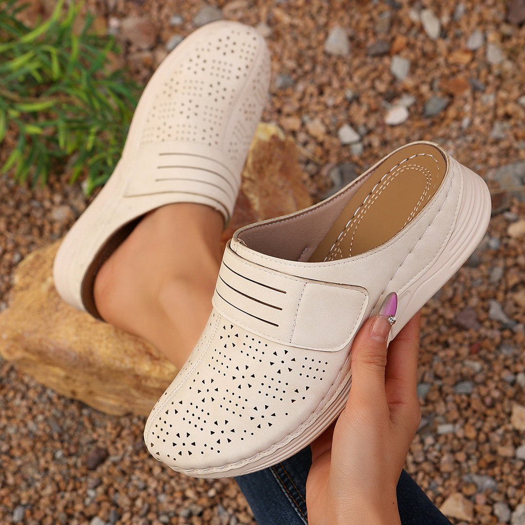 Damen Atmungsaktive Clogs mit modischem Lochdesign R&B