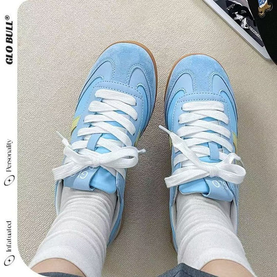 Damen Sportliche Sneakers mit atmungsaktivem Obermaterial und stoßdämpfender Sohle R&B