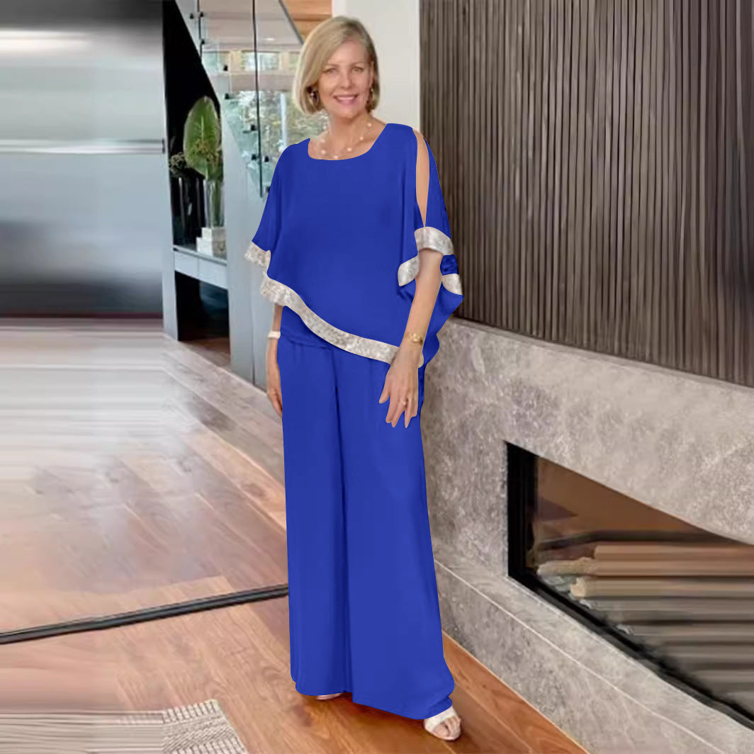 Damen Elegant geschnittenes Zweiteiliges Ensemble R&B