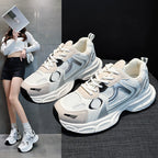 Damen Sportliche Sneaker mit atmungsaktiver Mesh-Oberfläche und dämpfender Laufsohle R&B