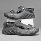 Damen Atmungsaktive Sandalen mit verstellbarem Riemen und flexibler Sohle R&B