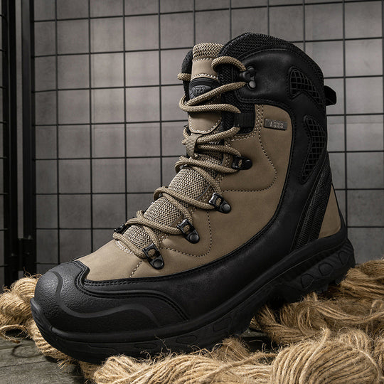 Herren robuste Wanderstiefel mit wasserdichter Membran R&B