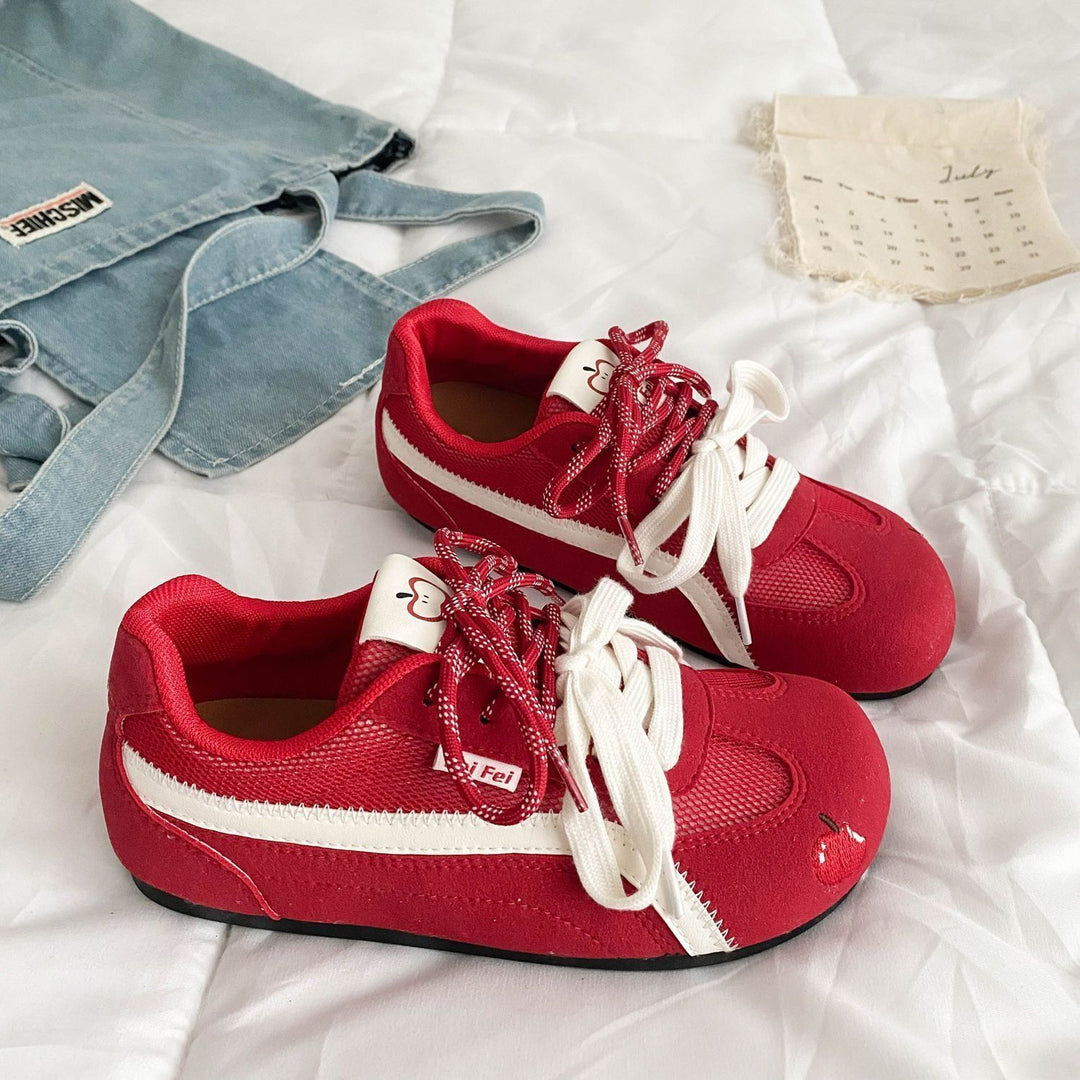 Damen Sportliche Sneakers aus atmungsaktivem Material mit rutschfester Sohle R&B