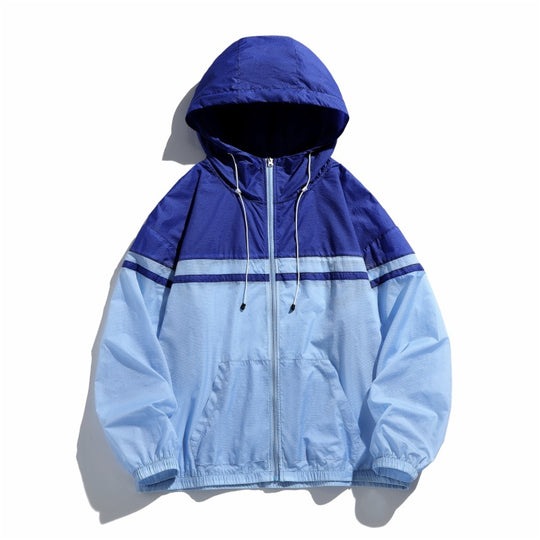 Damen funktionale Übergangsjacke mit verstellbarer Kapuze und atmungsaktiven Einsätzen R&B