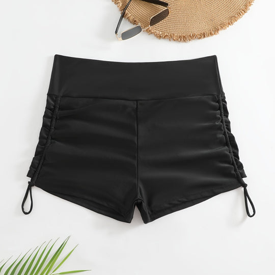 Damen Badeshorts mit verstellbarem Bund R&B