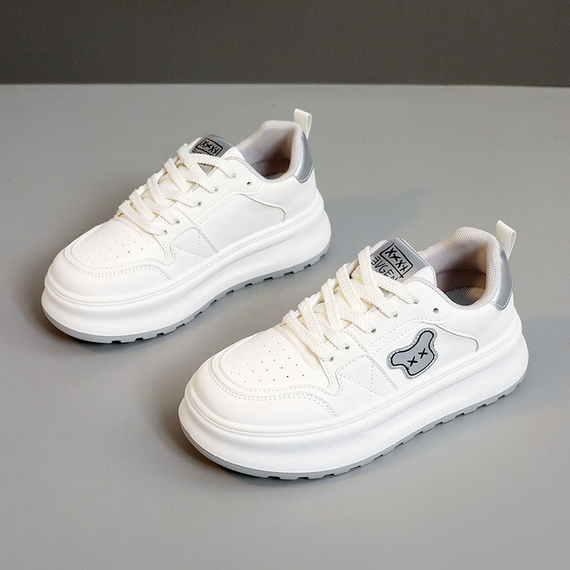 Damen Chunky Sneakers mit atmungsaktiver Mesh-Oberfläche und rutschfester Sohle R&B