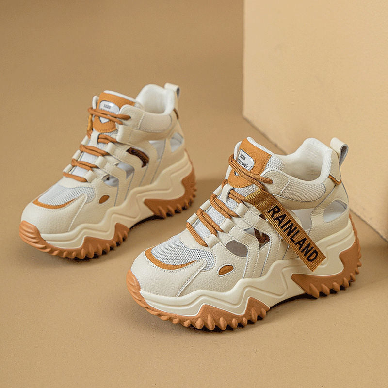 Damen Sportliche Chunky Sneakers R&B