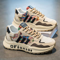 Damen Modische Sneakers mit einzigartigem Ethno-Muster und dämpfendem Sohlenprofil R&B