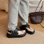 Damen Elegante Sandalen mit verstellbarem Riemen und ergonomischem Fußbett R&B
