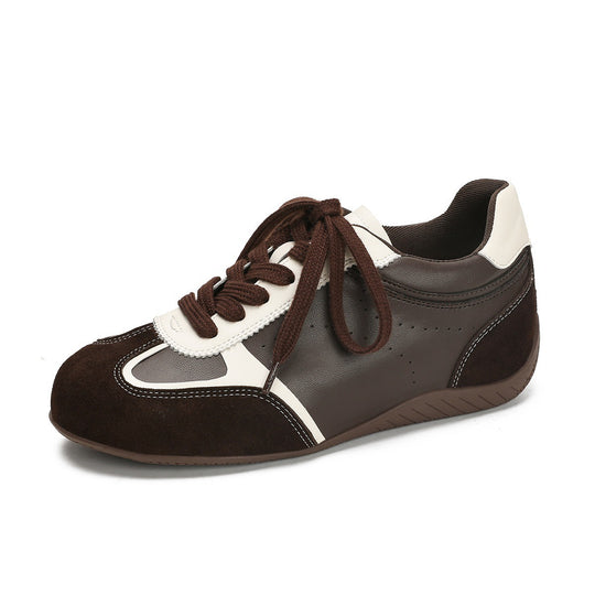 Damen Sportliche Sneaker mit atmungsaktiver Oberflächenstruktur und dämpfender Sohle R&B