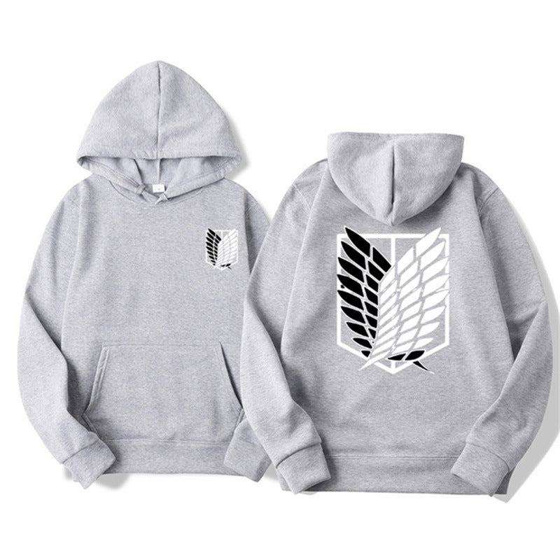 Damen Kapuzenpullover mit klassischem Anime-Motiv R&B