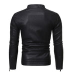 Herren jacke mit stylishem Stehkragen und praktischen Reißverschlusstaschen R&B