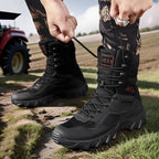 Herren wetterfeste Jagdstiefel mit rutschfester Sohle und atmungsaktiver Oberfläche R&B