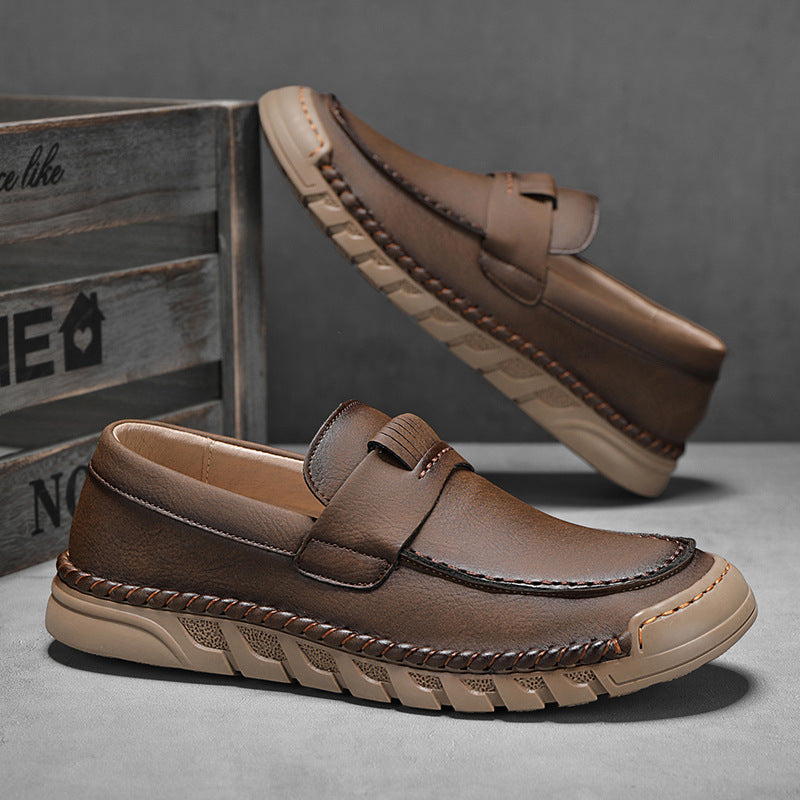 Herren Elegante und komfortable Mokassins mit rutschfester Sohle R&B