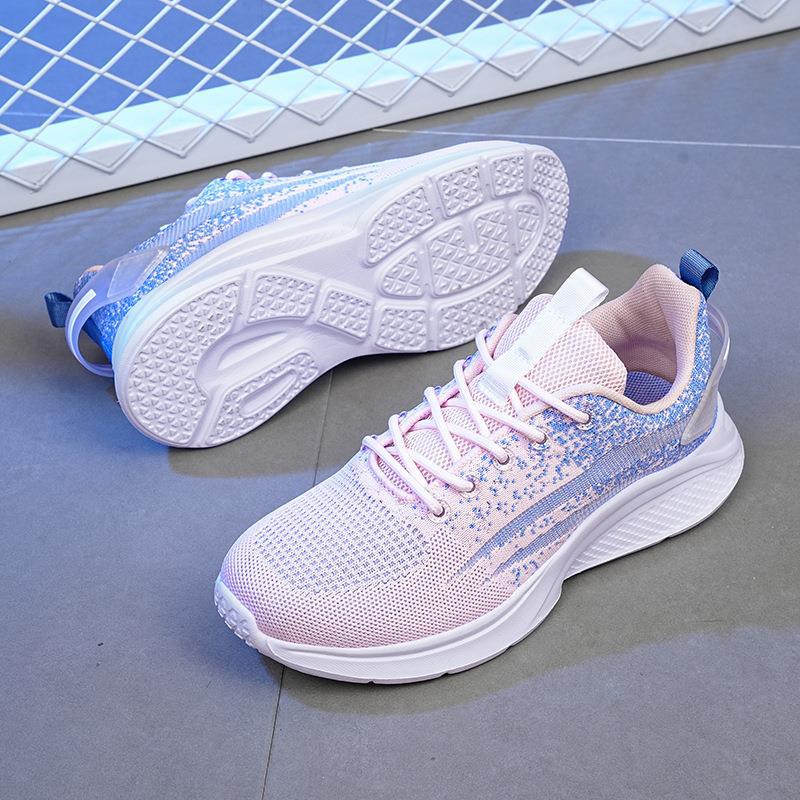 Damen Sportliche Lauf-Sneaker mit atmungsaktivem Obermaterial und dämpfender Sohle