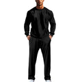 Herren Bequemer und eleganter Freizeitanzug mit praktischen Taschen und elastischem Bund R&B