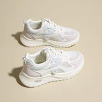 Damen Sportliche Sneakers mit atmungsaktiver Netzstruktur und rutschfester Sohle R&B