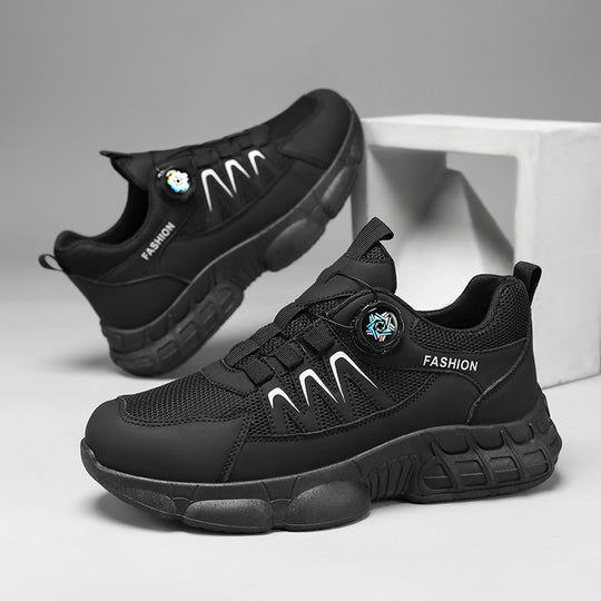 Herren Sportliche Freizeitschuhe mit innovativer Schnürtechnologie und rutschfester Sohle R&B