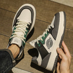Damen Vintage Lifestyle Sneakers mit robustem Obermaterial und atmungsaktiver Innenstruktur