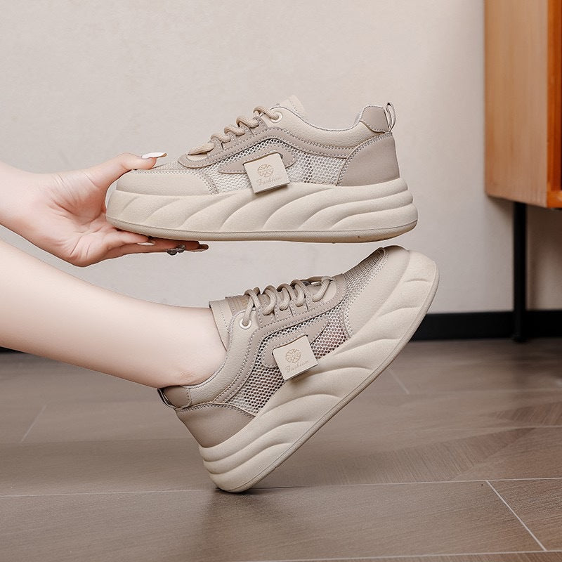 Damen modische Sneaker mit atmungsaktivem Mesh und komfortabler Sohle