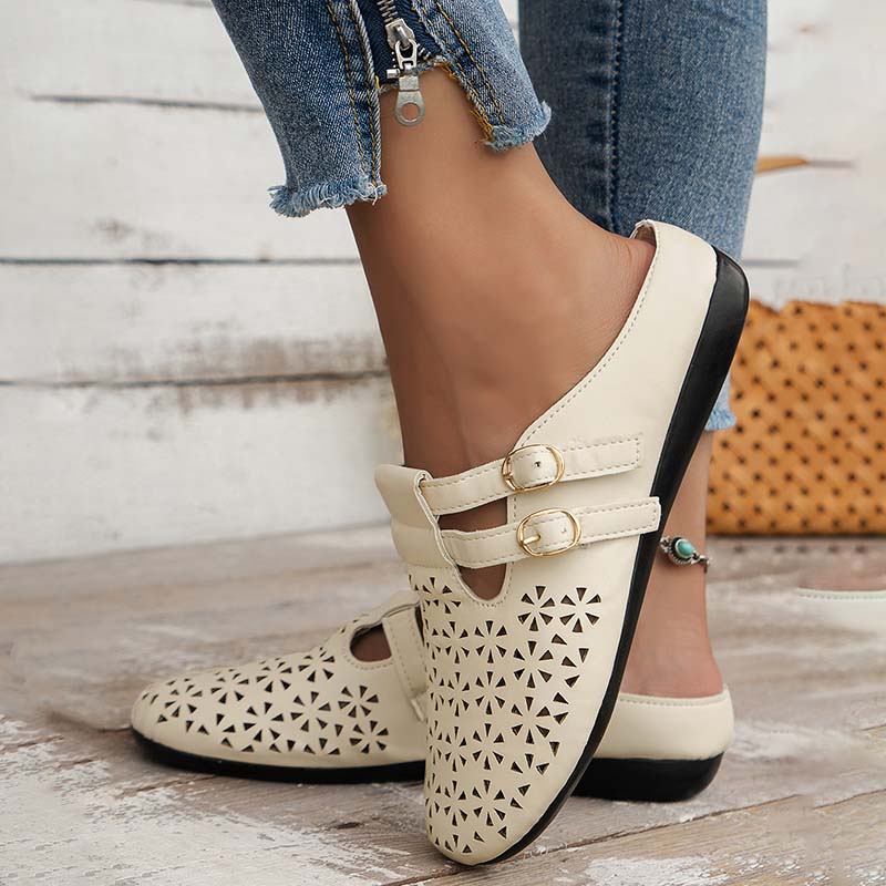 Lässige flache hohle Schuhe R&B