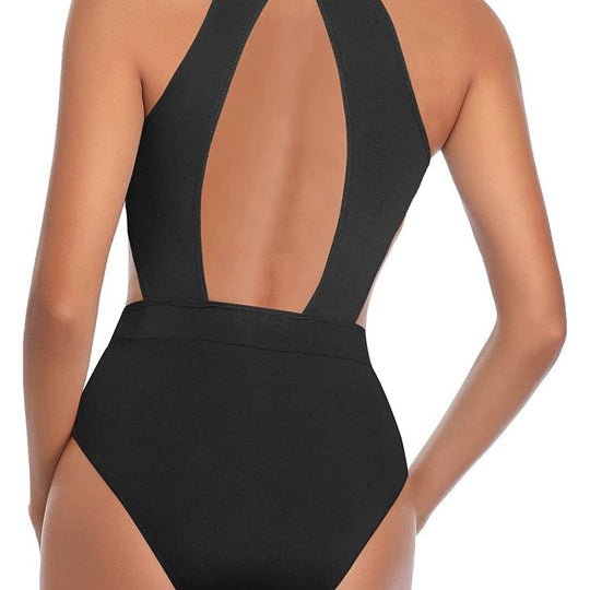 Damen Hochgeschlossen Badesuit R&B