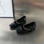Damen Elegante Plateauschuhe mit dekorativen Schnallen und stabiler Blockabsatz R&B