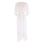Damen Strandkimono mit luxuriösem Wellenmuster R&B