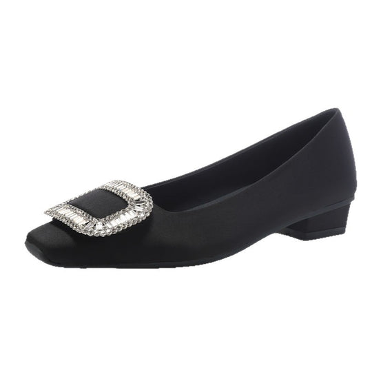 Damen Ballerinas mit funkelndem Strass-Detail R&B