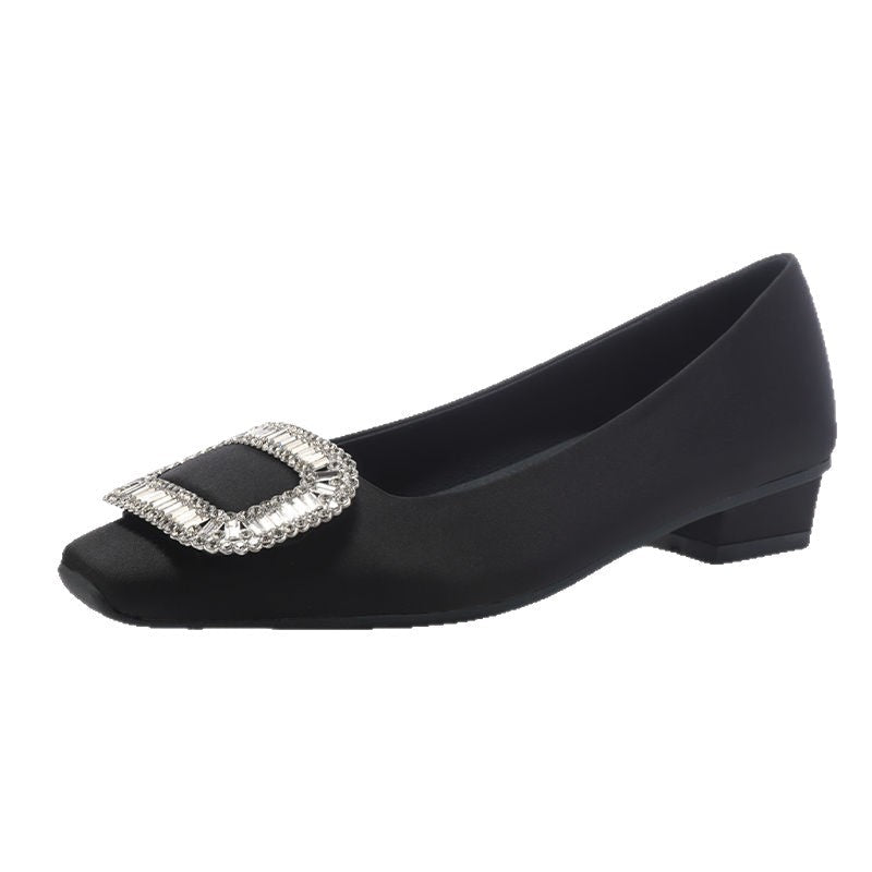 Damen Ballerinas mit funkelndem Strass-Detail R&B