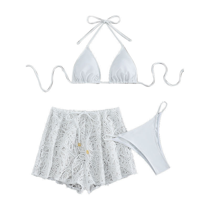 Damen Spitzen Strandshorts R&B