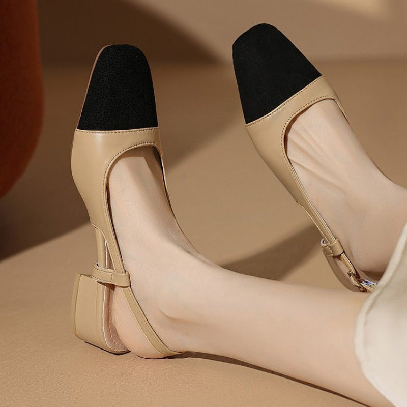 Damen Slingback-Pumps mit eleganter Absatzhöhe und modischem Design R&B