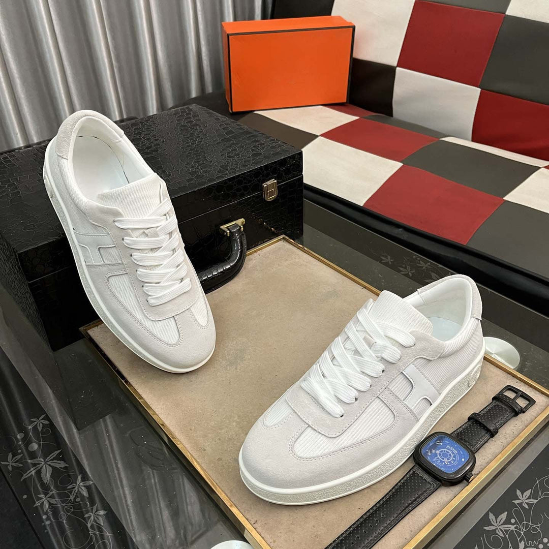 Damen Schnürschuhe mit atmungsaktiver Mesh-Oberfläche und modischen Akzenten R&B