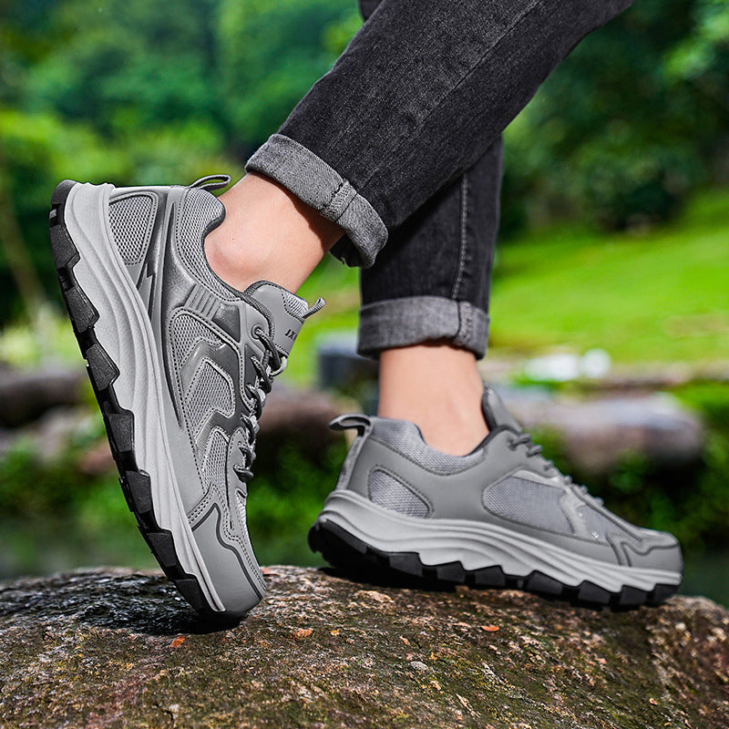 Damen Sportliche Wander-Sneaker mit rutschfester Profilsohle