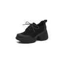 Damen bequeme Plateau-Schnürschuhe mit robustem Sohlenprofil und trendigem Design R&B