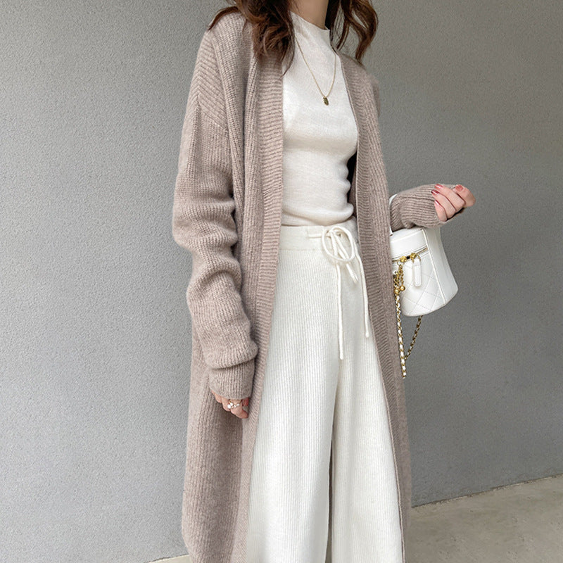 Damen Strickcardigan mit lässigem Schnitt und praktischen Taschen R&B