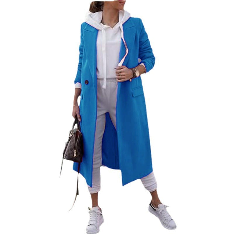 Damen eleganter Longblazer R&B