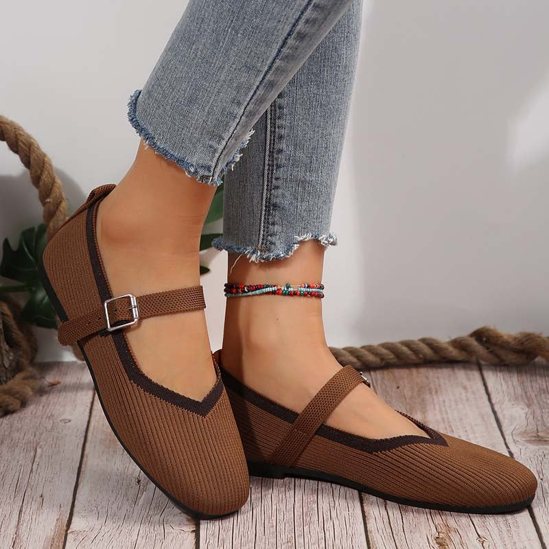 Atmungsaktive flache Schuhe R&B