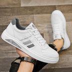 Damen Sportliche Freizeitsneaker mit atmungsaktiver Oberflächenstruktur R&B