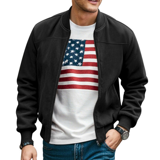 Herren Bomberjacke mit modernem Schnitt und praktischen Taschen R&B